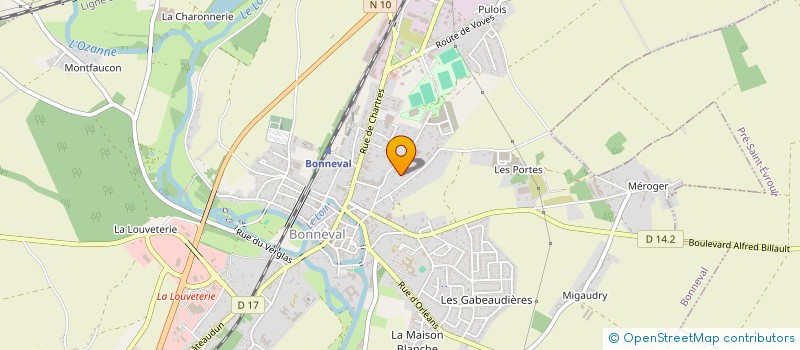 localisation de l'entreprise MONSIEUR DIMITRI AUBRY à BONNEVAL