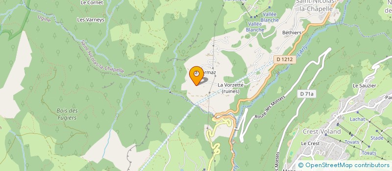 localisation de l'entreprise MONSIEUR DIMITRI AULAGNER  SAINT-NICOLAS-LA-CHAPELLE