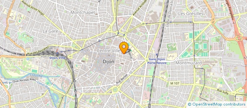 localisation de l'entreprise MONSIEUR DIMITRI AUPETIT à DIJON