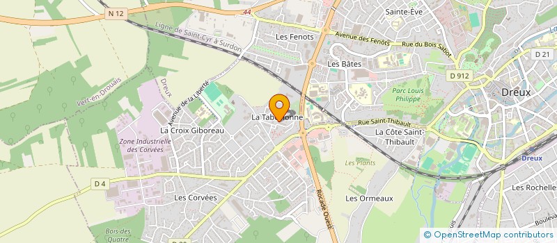 localisation de l'entreprise MONSIEUR DIMITRI BAHOUKILA à VERNOUILLET