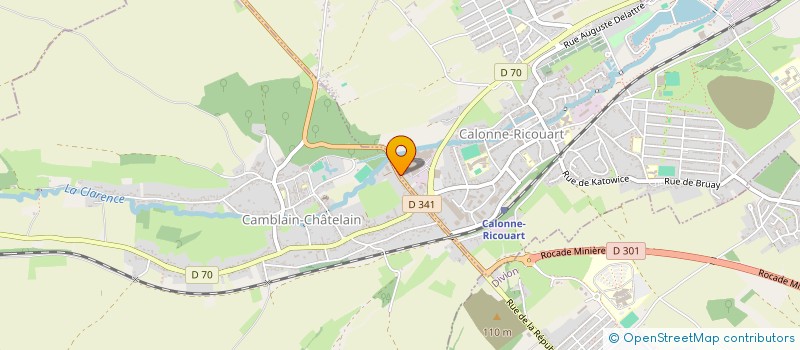 localisation de l'entreprise MONSIEUR DIMITRI BANQUART  AUCHEL