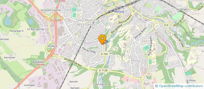 localisation de l'entreprise MONSIEUR DIMITRI BARBEREAU  SAINT-MARTIN-DES-CHAMPS