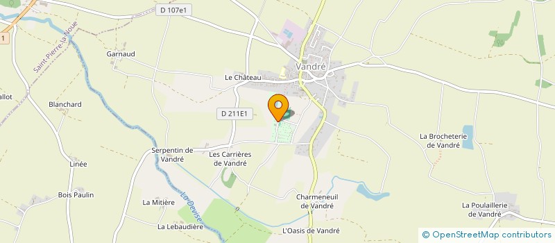 localisation de l'entreprise MONSIEUR DIMITRI BARBIN  LA DEVISE