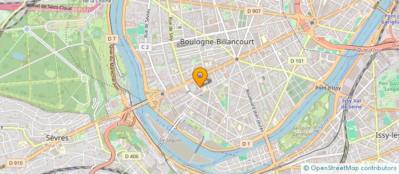 localisation de l'entreprise MONSIEUR DIMITRI BEAUVIN à BOULOGNE-BILLANCOURT
