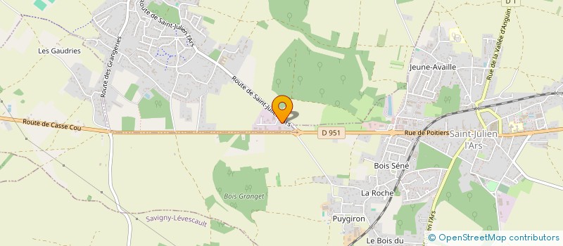 localisation de l'entreprise MONSIEUR DIMITRI BEGARIN  SEVRES-ANXAUMONT