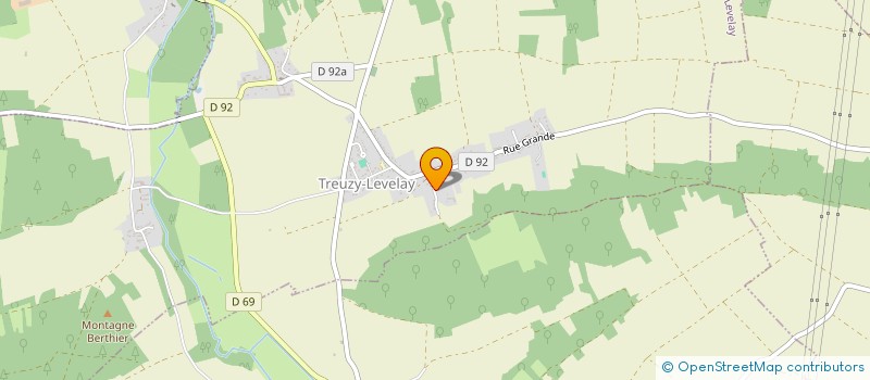 localisation de l'entreprise MONSIEUR DIMITRI BEREZOSA  TREUZY-LEVELAY