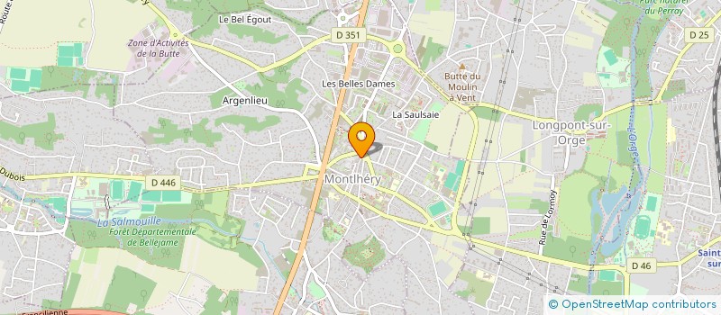 localisation de l'entreprise MONSIEUR DIMITRI BETRUS  MONTLHERY