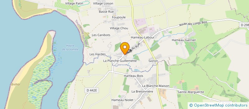 localisation de l'entreprise MONSIEUR DIMITRI BLANCHARD  MUNEVILLE-SUR-MER