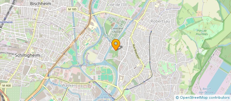 localisation de l'entreprise MONSIEUR DIMITRI BONDAREV  STRASBOURG