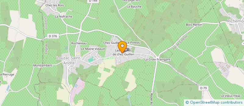 localisation de l'entreprise MONSIEUR DIMITRI BONHOMME à LOUZAC-SAINT-ANDRE