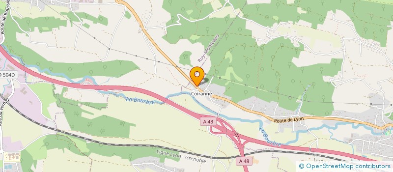 localisation de l'entreprise MONSIEUR DIMITRI BONZI  CESSIEU