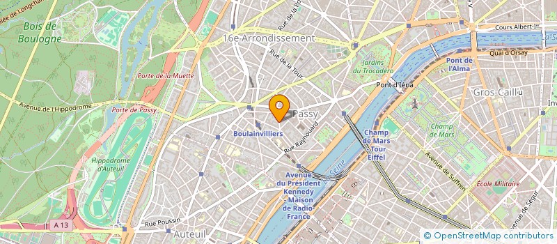 localisation de l'entreprise MONSIEUR DIMITRI BOQUERA  PARIS