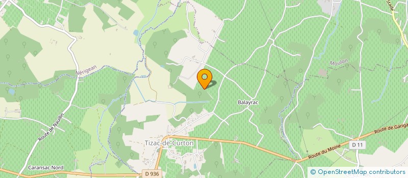 localisation de l'entreprise MONSIEUR DIMITRI BORDE  NAUJAN-ET-POSTIAC