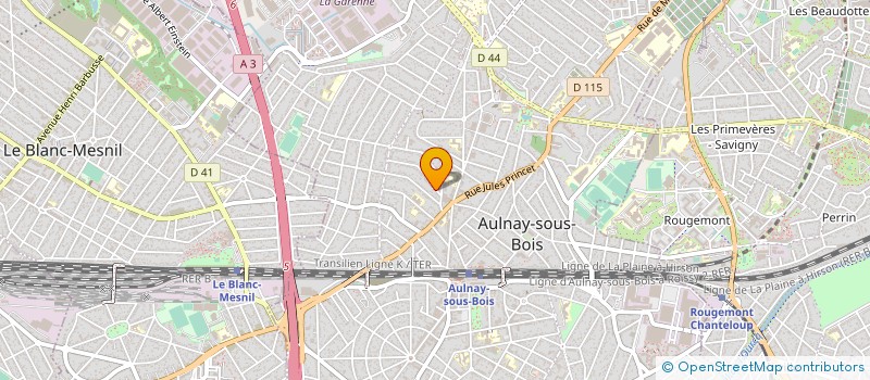 localisation de l'entreprise MONSIEUR DIMITRI BOULINGUI à AULNAY-SOUS-BOIS