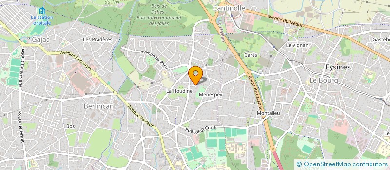 localisation de l'entreprise MONSIEUR DIMITRI BOUTEL  LE HAILLAN