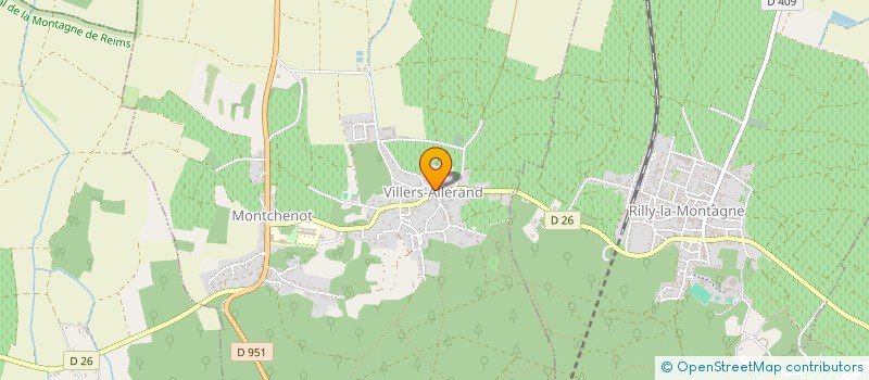 localisation de l'entreprise MONSIEUR DIMITRI BOUVIER  VILLERS-ALLERAND