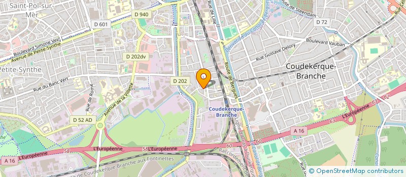 localisation de l'entreprise MONSIEUR DIMITRI BREYNE  COUDEKERQUE-BRANCHE