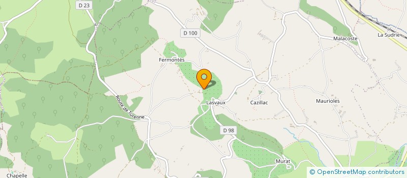 localisation de l'entreprise MONSIEUR DIMITRI BRIET  PECHS-DE-L'ESPERANCE