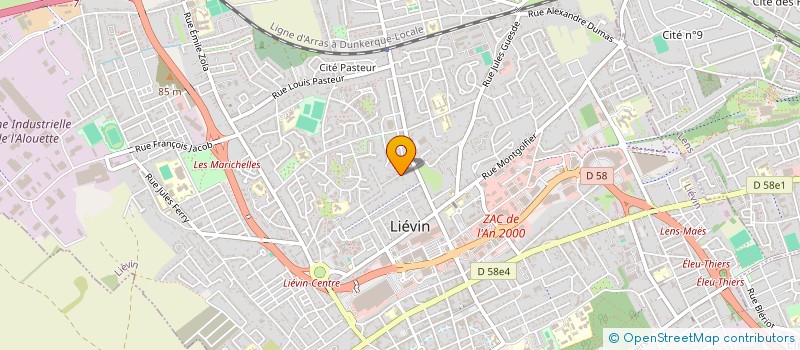 localisation de l'entreprise MONSIEUR DIMITRI BRISSY  LIEVIN