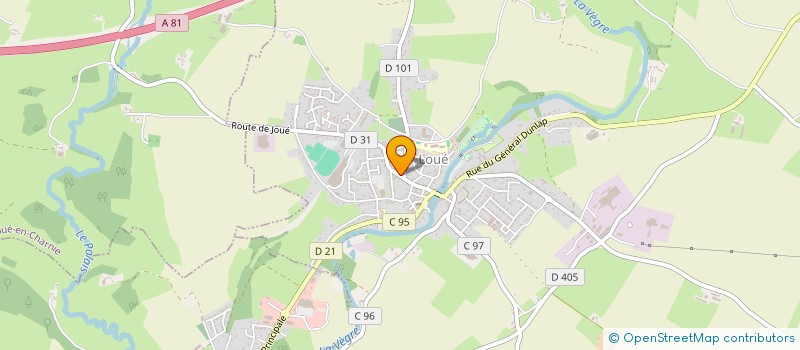 localisation de l'entreprise MONSIEUR DIMITRI BROSSET  LOUE