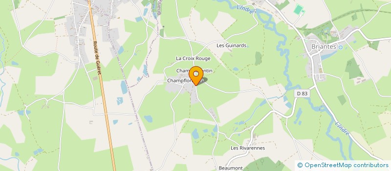 localisation de l'entreprise MONSIEUR DIMITRI BRUNET à BRIANTES