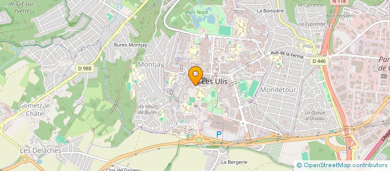 localisation de l'entreprise MONSIEUR DIMITRI BRUNO à LES ULIS