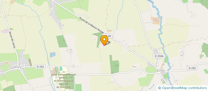 localisation de l'entreprise MONSIEUR DIMITRI BUTEY  SAINT-PIERRE-EN-AUGE