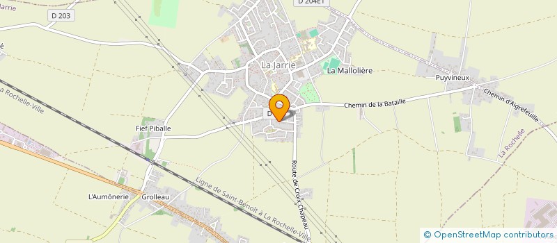 localisation de l'entreprise MONSIEUR DIMITRI CAILLER  LA JARRIE