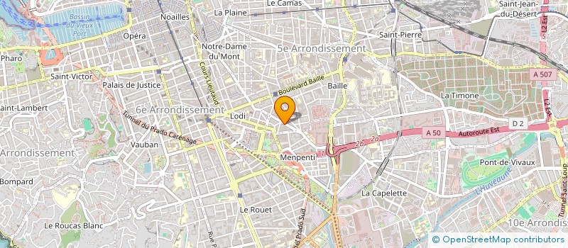 localisation de l'entreprise MONSIEUR DIMITRI CAPEL à MARSEILLE