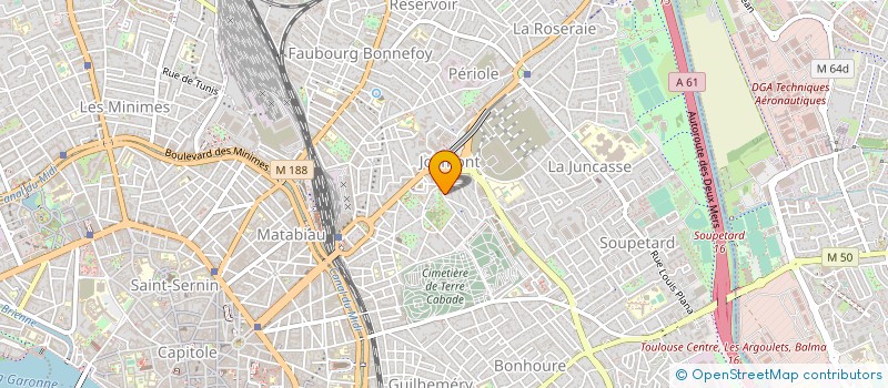 localisation de l'entreprise MONSIEUR DIMITRI CARAMANOLIS à TOULOUSE