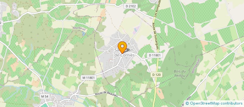 localisation de l'entreprise MONSIEUR DIMITRI CHAMINADE à SAINT-JEAN-DE-CORNIES