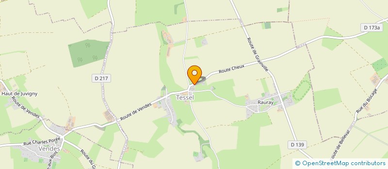 localisation de l'entreprise MONSIEUR DIMITRI CHAPRON  TESSEL