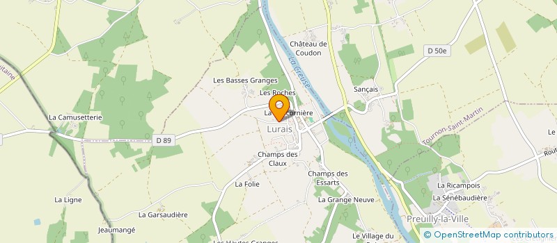 localisation de l'entreprise MONSIEUR DIMITRI CHICHERY à LURAIS