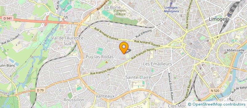 localisation de l'entreprise MONSIEUR DIMITRI CHIMENE à LIMOGES