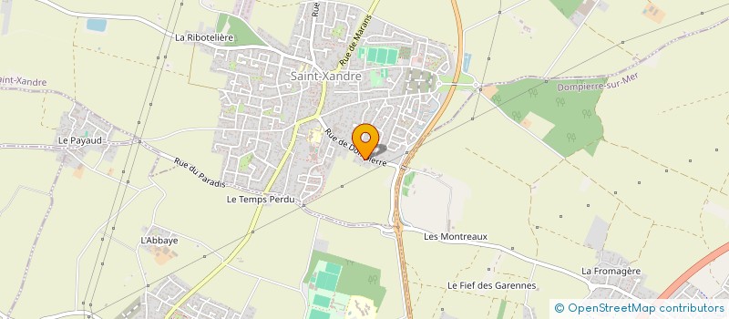 localisation de l'entreprise MONSIEUR DIMITRI CHUSOV  SAINT-XANDRE