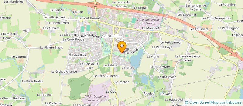 localisation de l'entreprise MONSIEUR DIMITRI CLAIRET à SAINT-GILLES