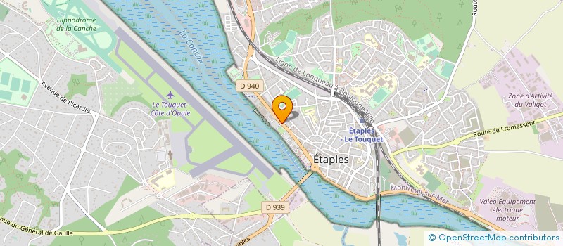 localisation de l'entreprise MONSIEUR DIMITRI CLERY  ETAPLES