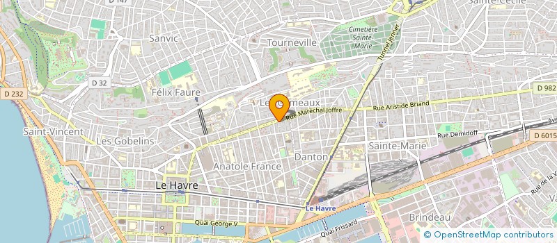 localisation de l'entreprise MONSIEUR DIMITRI CONAN à LE HAVRE