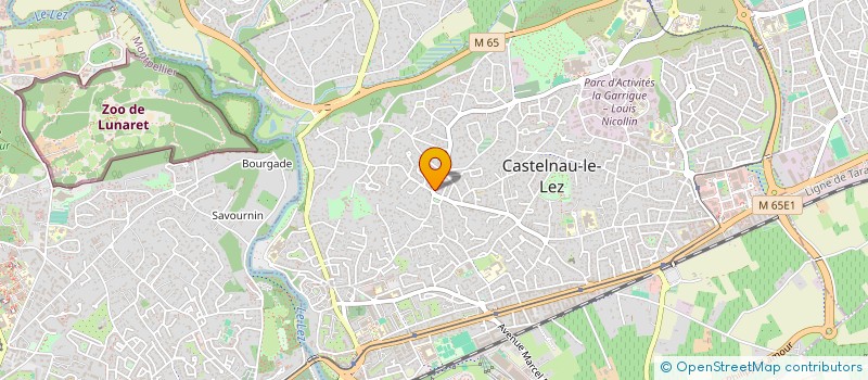 localisation de l'entreprise MONSIEUR DIMITRI CORBIN à CASTELNAU-LE-LEZ