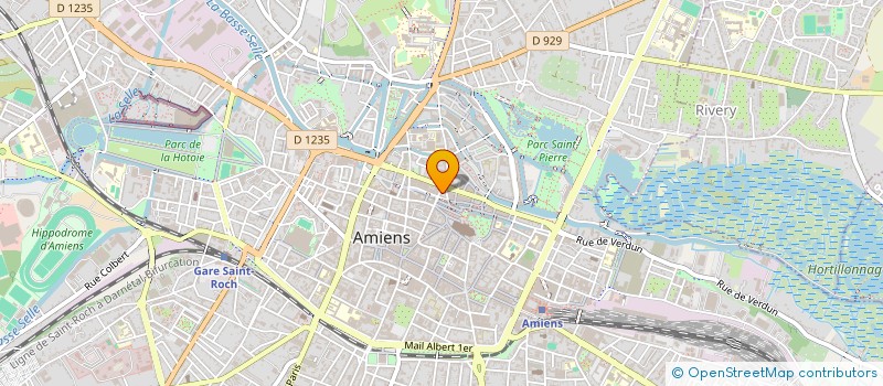 localisation de l'entreprise MONSIEUR DIMITRI CORDIER  AMIENS