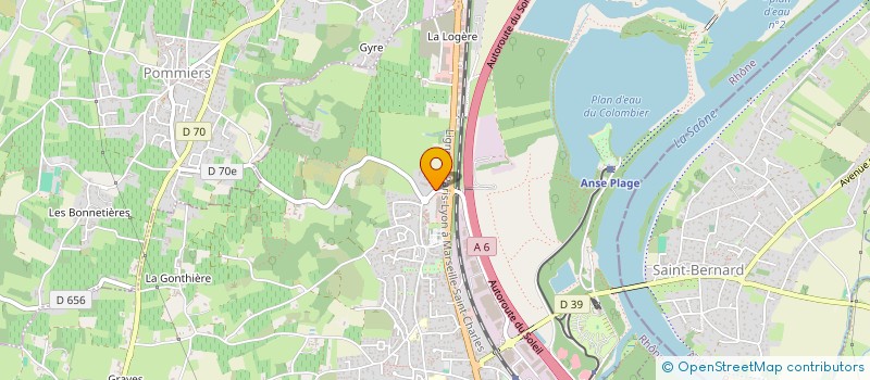 localisation de l'entreprise MONSIEUR DIMITRI CORGER  ANSE