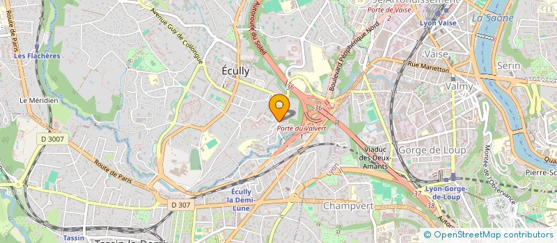 localisation de l'entreprise MONSIEUR DIMITRI COSTE  ECULLY