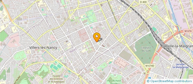 localisation de l'entreprise MONSIEUR DIMITRI COUTURIEUX  NANCY