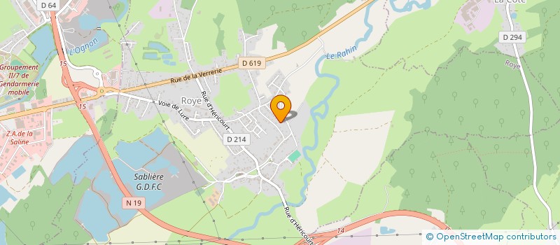 localisation de l'entreprise MONSIEUR DIMITRI D'HONT à ROYE