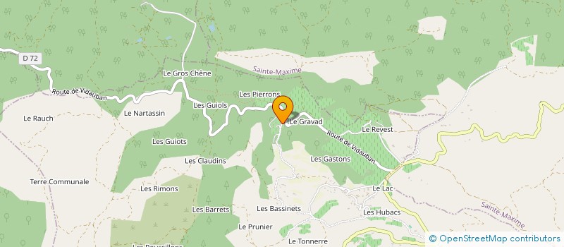 localisation de l'entreprise MONSIEUR DIMITRI DAENEN à LE PLAN-DE-LA-TOUR