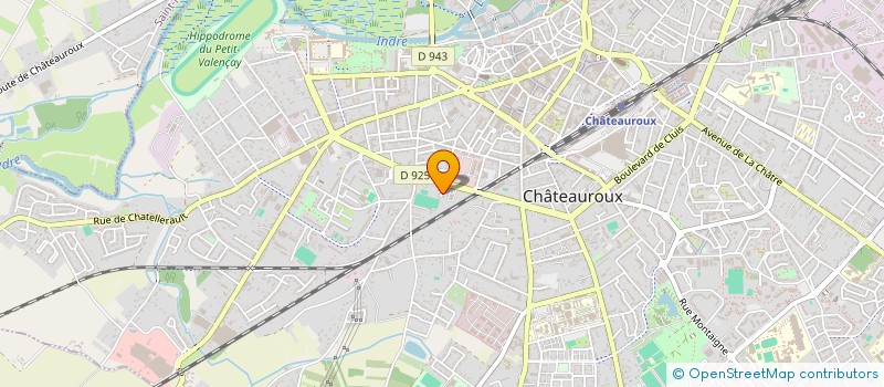 localisation de l'entreprise MONSIEUR DIMITRI DALAIS à CHATEAUROUX