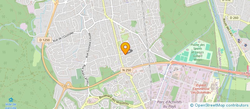 localisation de l'entreprise MONSIEUR DIMITRI DALY-ERAYA  LA TESTE DE BUCH