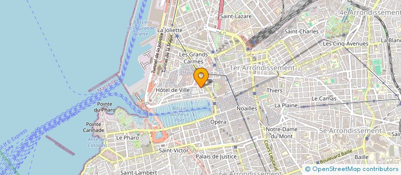 localisation de l'entreprise MONSIEUR DIMITRI DAMANDE à MARSEILLE