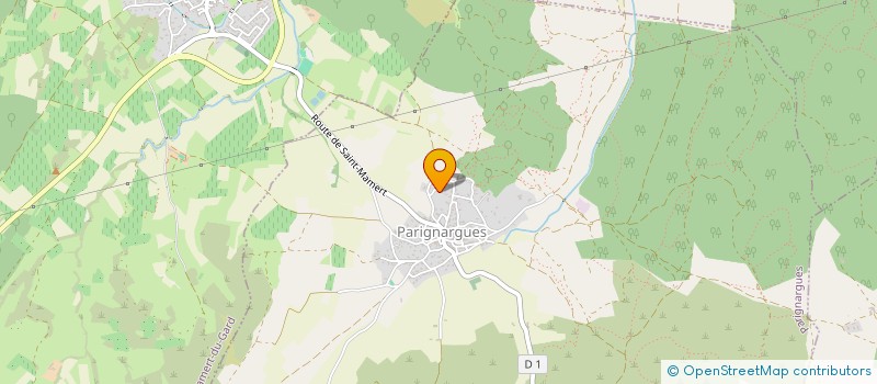 localisation de l'entreprise MONSIEUR DIMITRI DAUBIE  CAVEIRAC