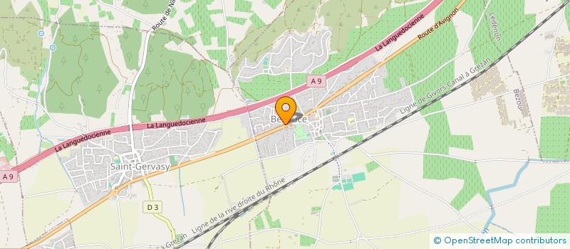 localisation de l'entreprise MONSIEUR DIMITRI DE SA PEREIRA DO LAGO  BEZOUCE